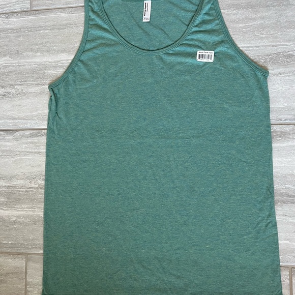 American Apparel Unisex Tri-Blend Tank Size Small Tri Lemon - Picture 7 of 10